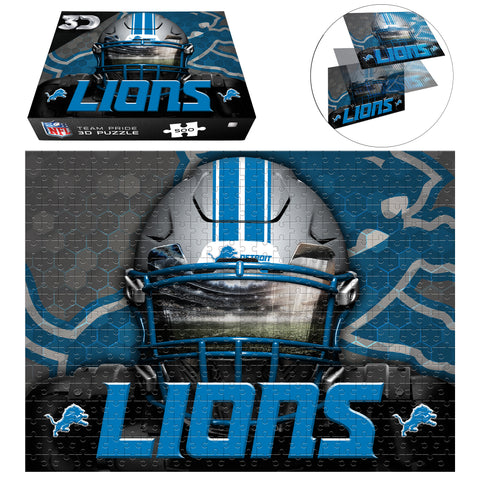 Detroit Lions<br>3D Puzzle Facemask