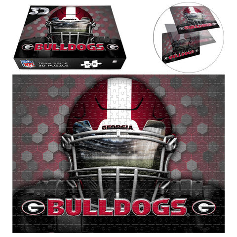 Georgia Bulldogs<br>3D Puzzle Facemask