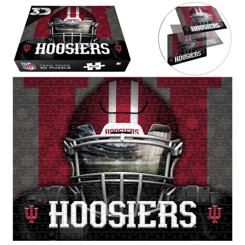 Indiana Hoosiers<br>3D Puzzle Facemask