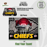 Kansas City Chiefs<br>3D Puzzle Facemask