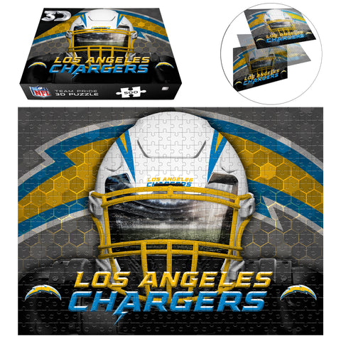 Los Angeles Chargers<br>3D Puzzle Facemask