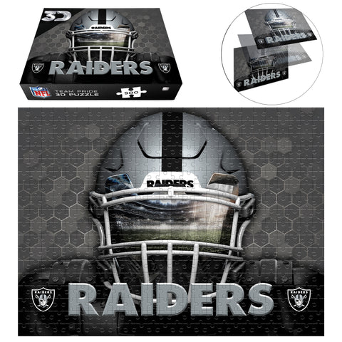 Las Vegas Raiders<br>3D Puzzle Facemask