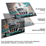 Miami Dolphins<br>3D Puzzle Facemask