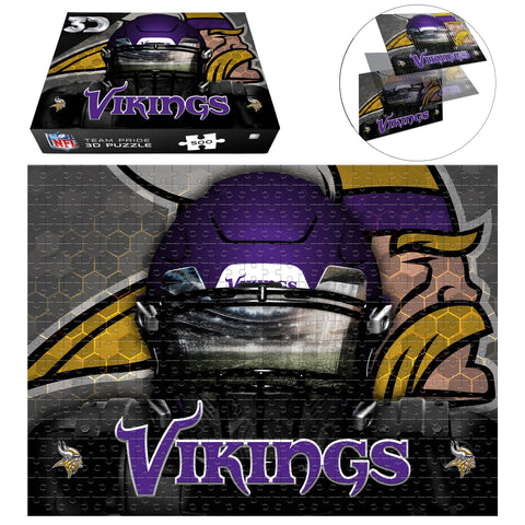 Minnesota Vikings<br>3D Puzzle Facemask