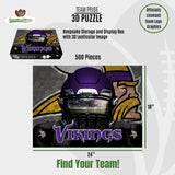 Minnesota Vikings<br>3D Puzzle Facemask