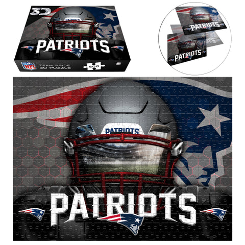 New England Patriots<br>3D Puzzle Facemask