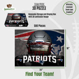 New England Patriots<br>3D Puzzle Facemask