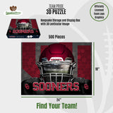 Oklahoma Sooners<br>3D Puzzle Facemask