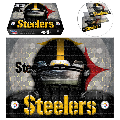 Pittsburgh Steelers<br>3D Puzzle Facemask