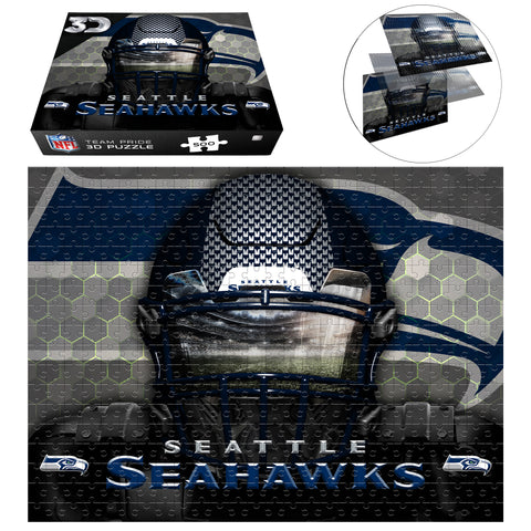 Seattle Seahawks<br>3D Puzzle Facemask