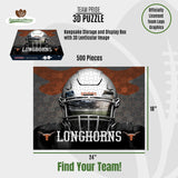 Texas Longhorns<br>3D Puzzle Facemask