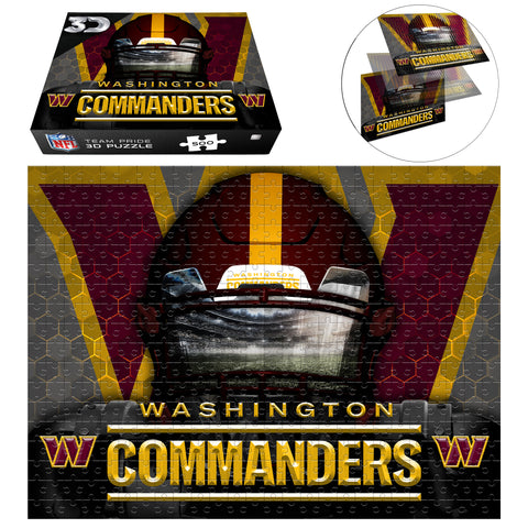 Washington Commanders<br>3D Puzzle Facemask