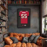 Tampa Bay Buccaneers<br>Derrick Brooks Jersey Print