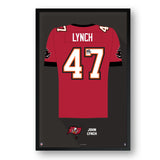 Tampa Bay Buccaneers<br>John Lynch Jersey Print