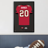 Tampa Bay Buccaneers<br>Ronde Barber Jersey Print