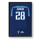 Tennessee Titans<br>Chris Johnson Jersey Print