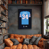 Tennessee Oilers<br>Earl Campbell Jersey Print