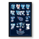 Tennessee Titans<br>Uniform Heritage Vertical Print