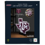 Texas A&M Aggies<br>LED Infinity Logo Light