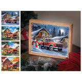 Virginia Cavaliers<br>LED Lite Box Four Seasons Art