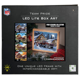 Washington Commanders<br>LED Lite Box Four Seasons Art