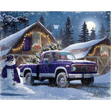 Washington Huskies<br>LED Lite Box Four Seasons Art