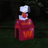Washington Commanders<br>Inflatable Snoopy™ Doghouse