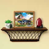 West Virginia Mountaineers<br>LED Lite Box Four Seasons Art