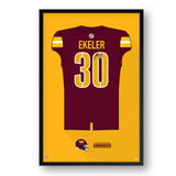 Washington Commanders<br>Austin Ekeler Jersey Print