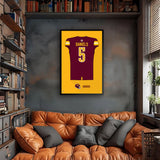 Washington Commanders<br>Jayden Daniels Jersey Print