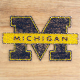 Michigan Wolverines<br>String Art Craft Kit
