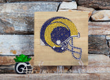 Los Angeles Rams<br>String Art Craft Kit