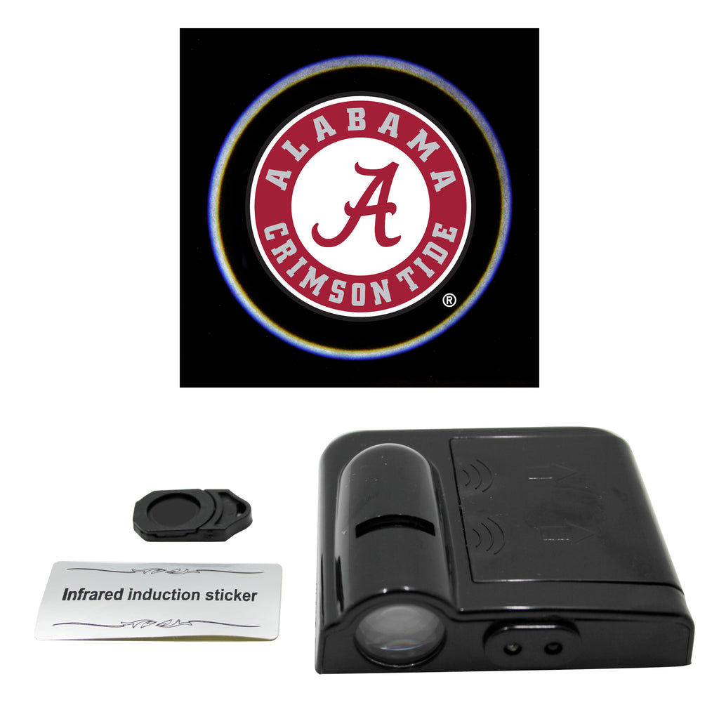 Alabama Crimson Tide Team Pride LED Car Door Light For The Deep
