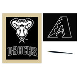 Arizona Diamondbacks<br>Scratch Art Craft Kit