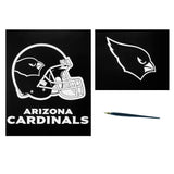 Arizona Cardinals<br>Scratch Art Craft Kit