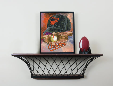 Aesthetic Baltimore Orioles Baseball - Diamond Paintings