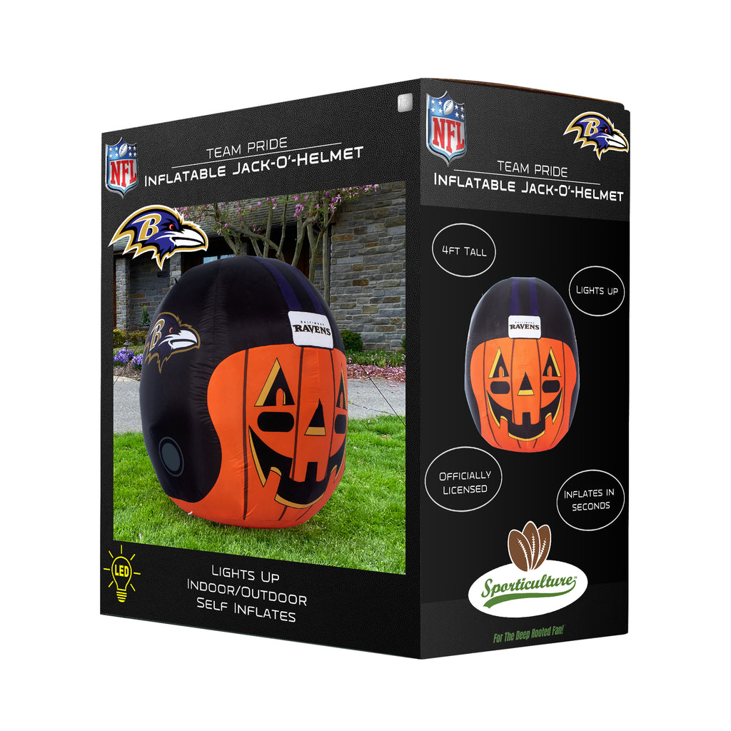 Baltimore RavensInflatable Jack-O’-Helmet - For The Deep Rooted Fan ...