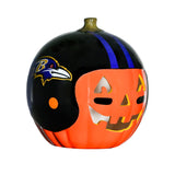Baltimore Ravens<br>Ceramic Pumpkin Helmet