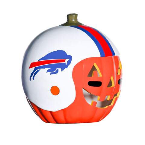 Buffalo Bills<br>Ceramic Pumpkin Helmet