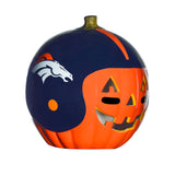 Denver Broncos<br>Ceramic Pumpkin Helmet