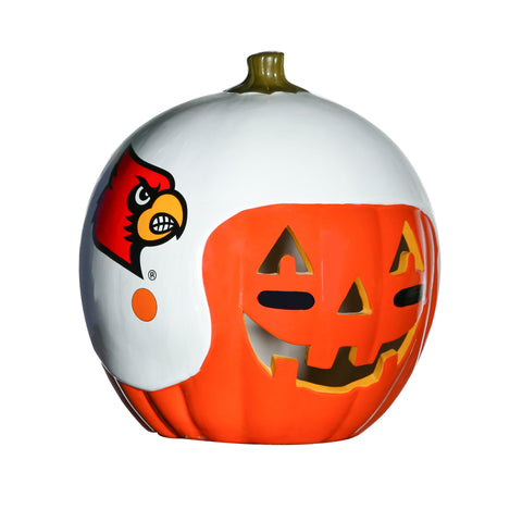 Louisville Cardinals<br>Ceramic Pumpkin Helmet
