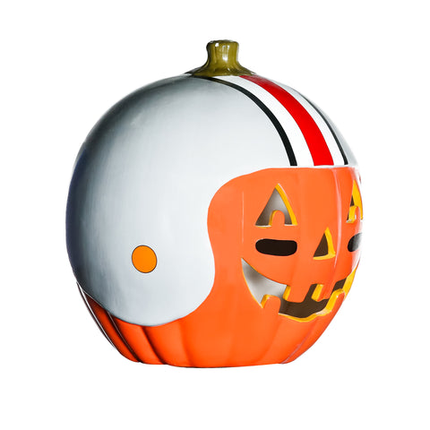Ohio State Buckeyes<br>Ceramic Pumpkin Helmet