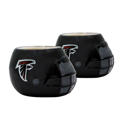 Atlanta Falcons - Ceramic Helmet Planter – Empty Planter - Pack Of Two