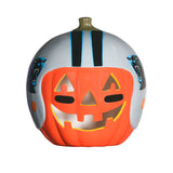Carolina Panthers<br>Ceramic Pumpkin Helmet