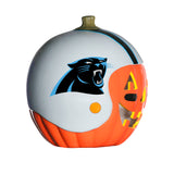 Carolina Panthers<br>Ceramic Pumpkin Helmet