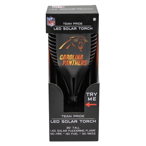 Carolina Panthers<br>LED Solar Torch