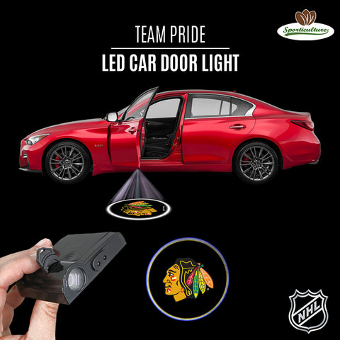 Chicago Blackhawks<br>LED Car Door Light