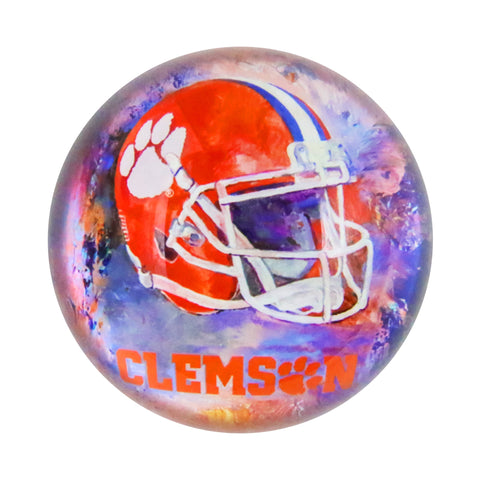 Clemson Tigers<br>Glass Dome Paperweight