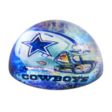 Dallas Cowboys<br>Glass Dome Paperweight