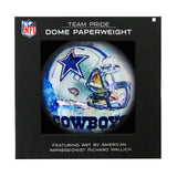 Dallas Cowboys<br>Glass Dome Paperweight